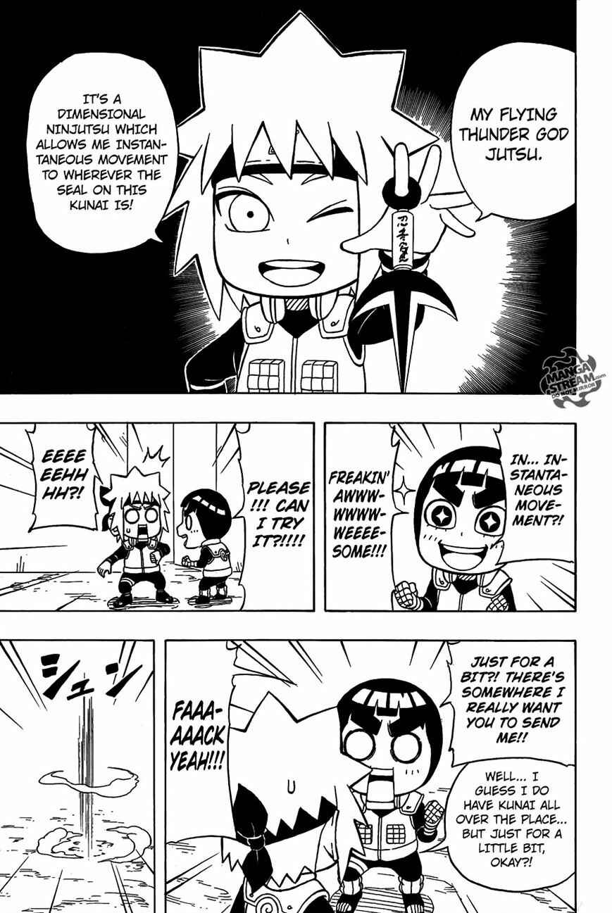 Page 15 Chapter 37 Rock Lee no Seishun Full-Power Ninden