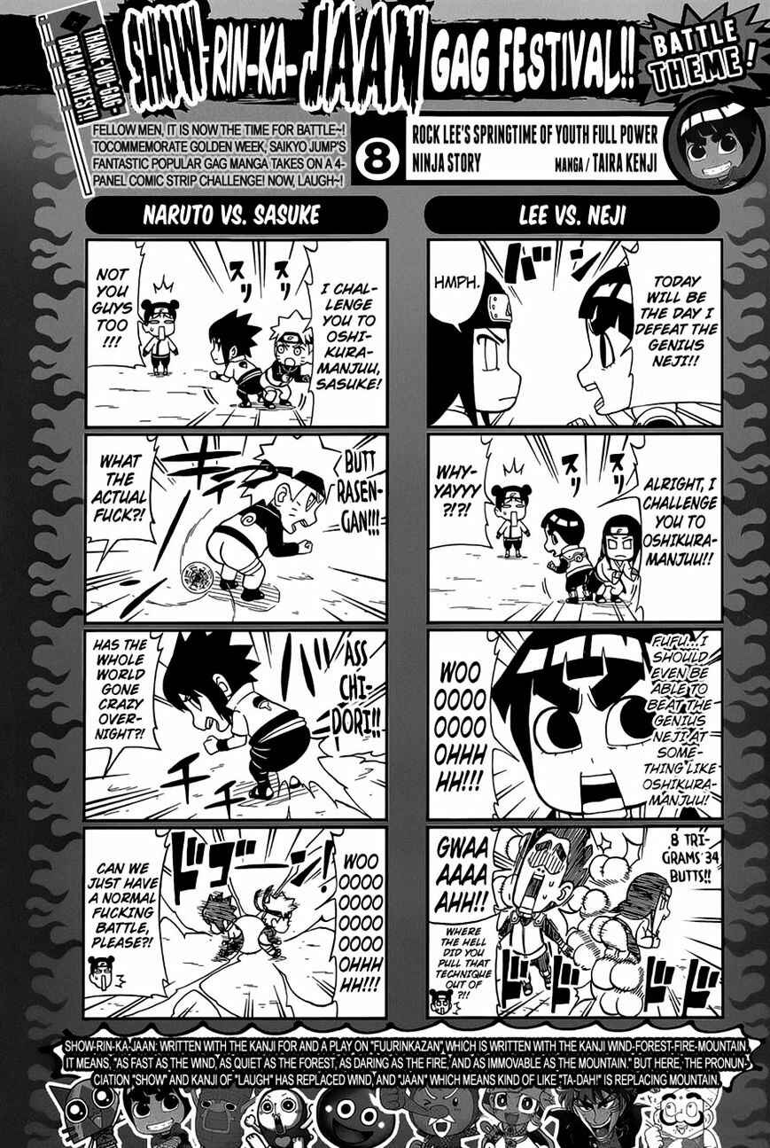 Page 25 Chapter 37 Rock Lee no Seishun Full-Power Ninden