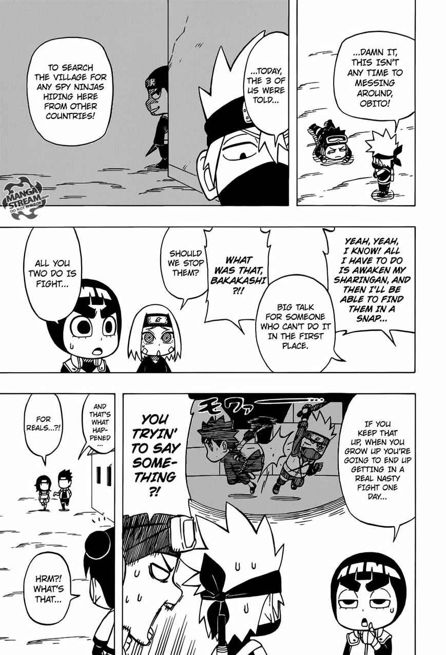 Page 9 Chapter 37 Rock Lee no Seishun Full-Power Ninden