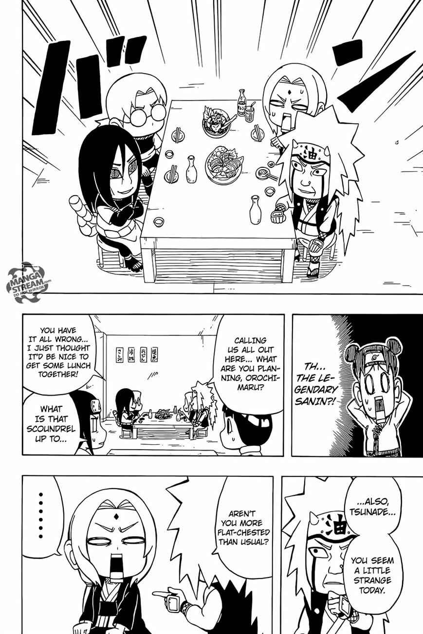 Page 14 Chapter 35 Rock Lee no Seishun Full-Power Ninden