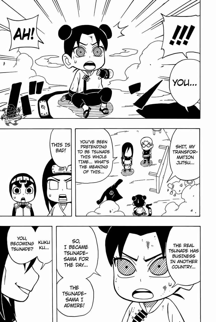 Page 17 Chapter 35 Rock Lee no Seishun Full-Power Ninden