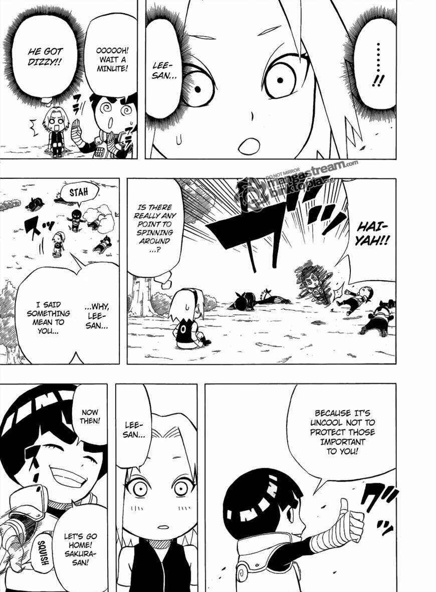 Page 15 Chapter 2 Rock Lee no Seishun Full-Power Ninden