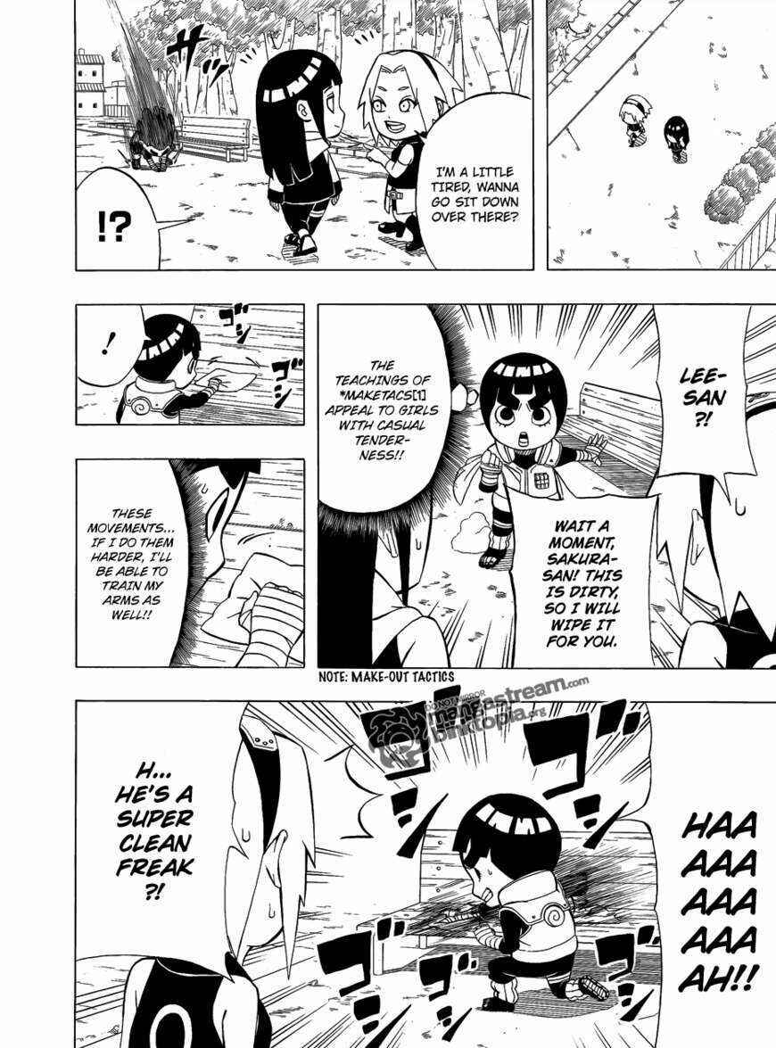 Page 6 Chapter 2 Rock Lee no Seishun Full-Power Ninden