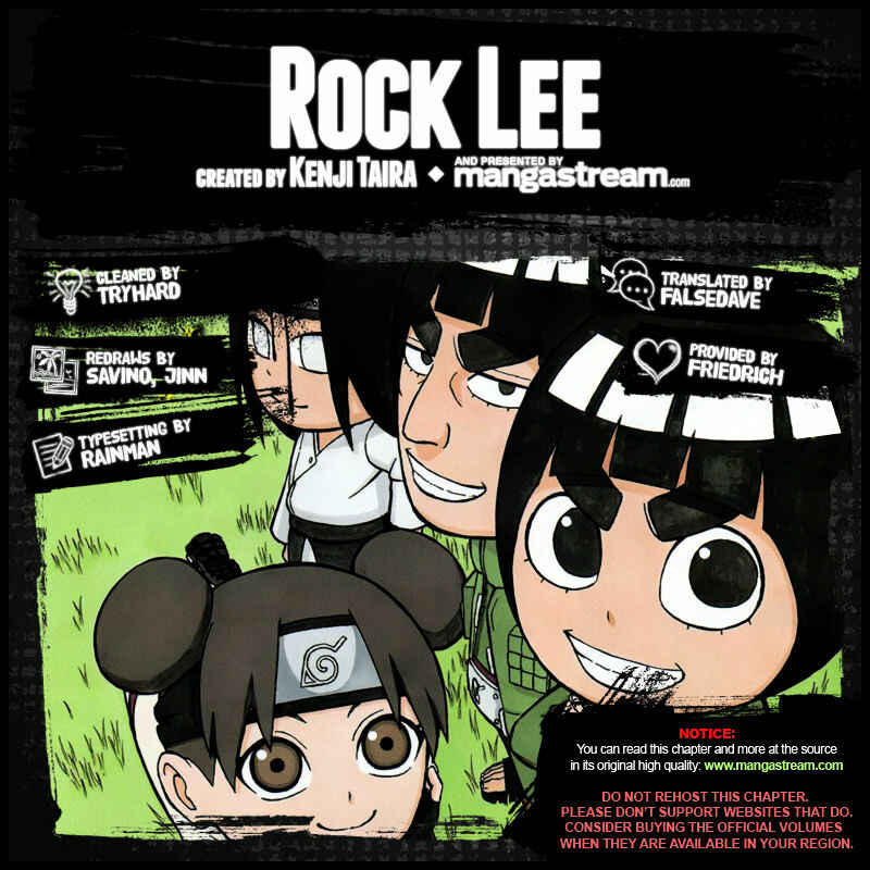 Page 2 Chapter 30 Rock Lee no Seishun Full-Power Ninden