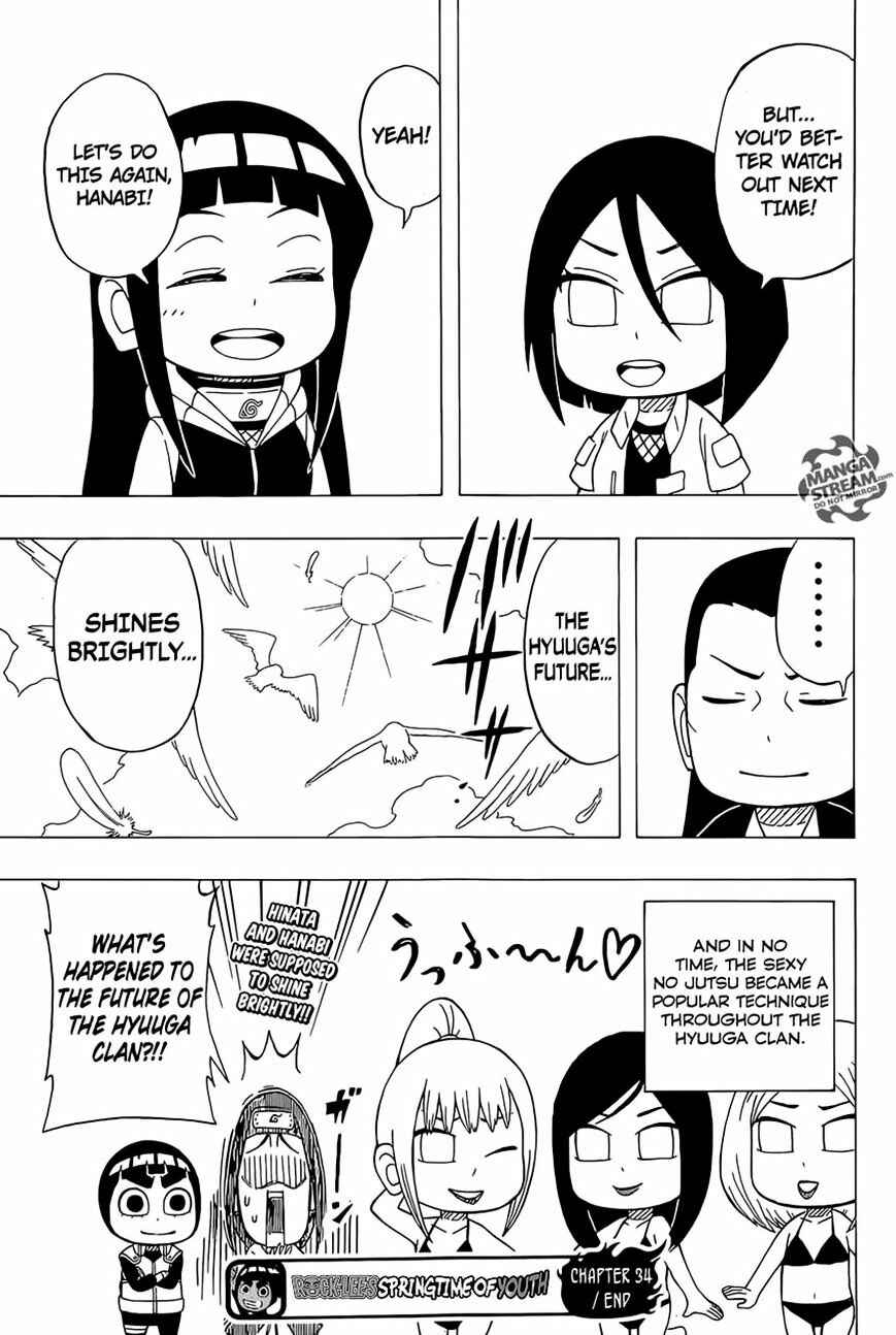 Page 24 Chapter 34 Rock Lee no Seishun Full-Power Ninden