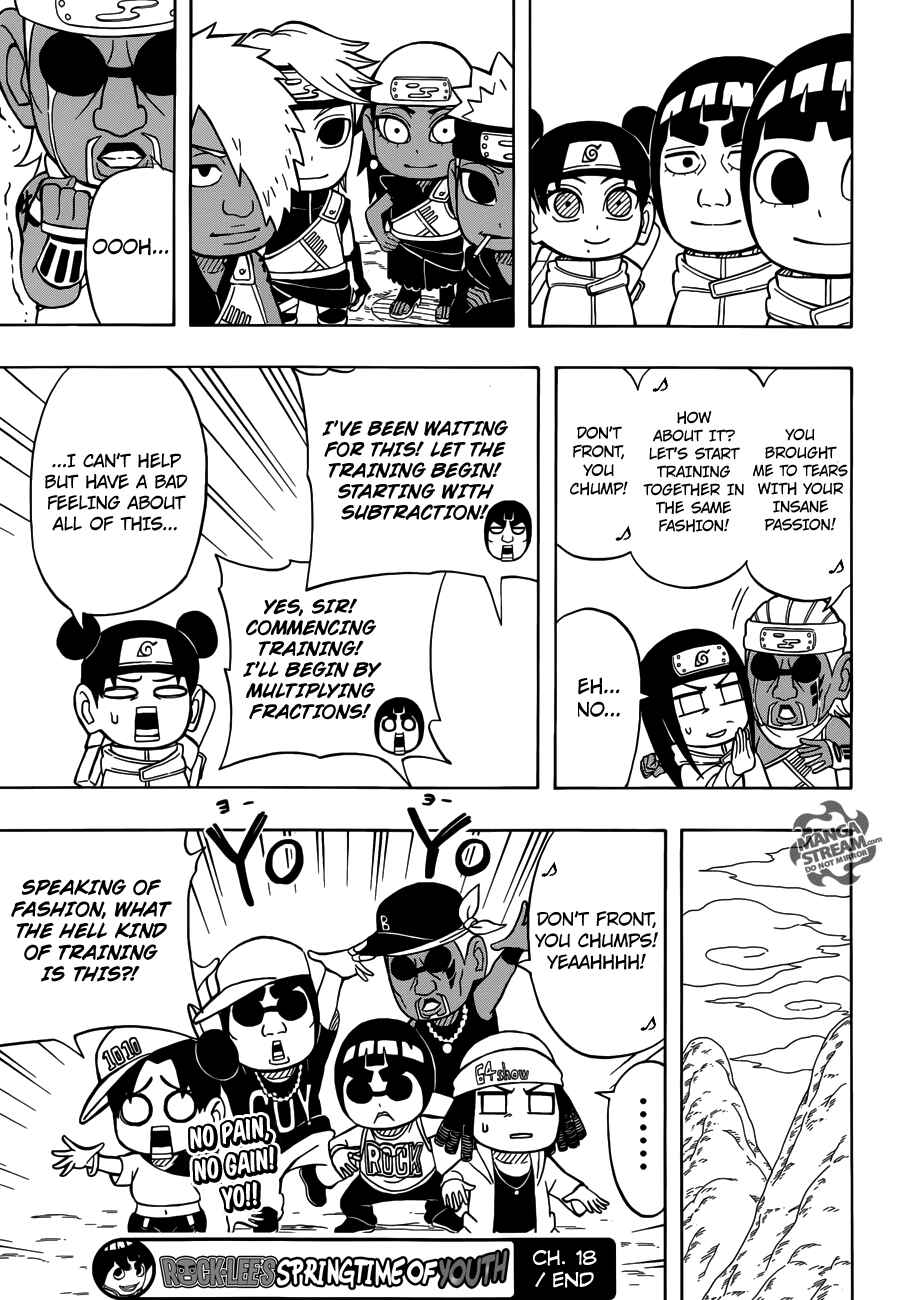 Page 30 Chapter 18 Rock Lee no Seishun Full-Power Ninden