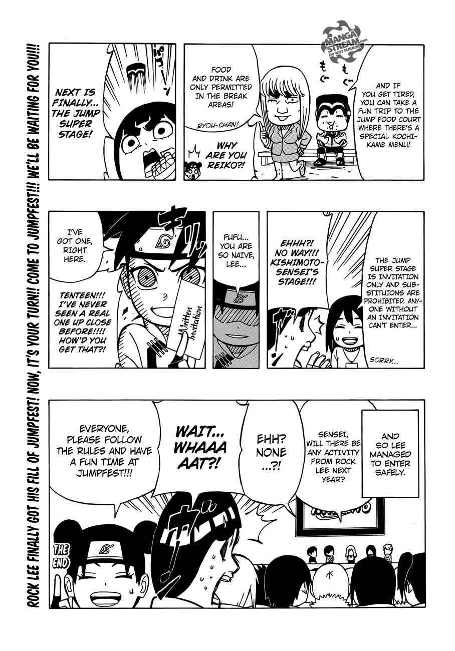Page 6 Chapter 8.5 Rock Lee no Seishun Full-Power Ninden