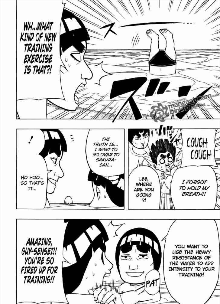 Page 6 Chapter 5 Rock Lee no Seishun Full-Power Ninden