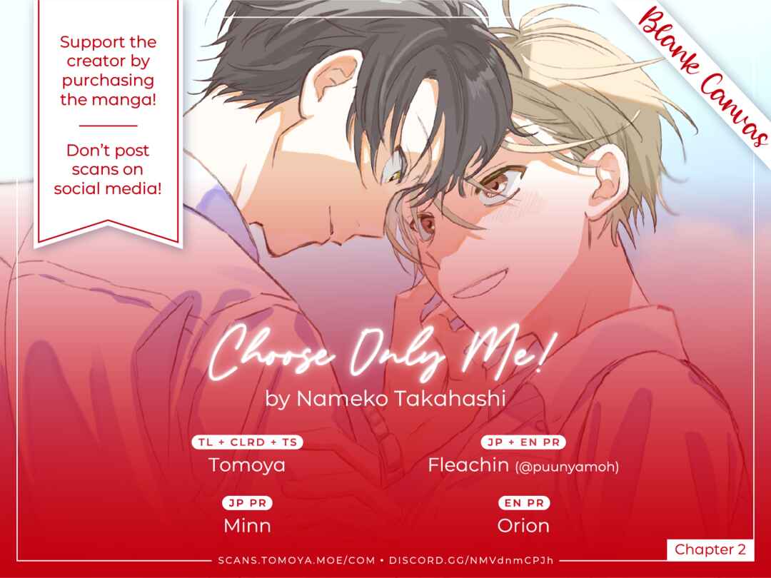 Page 1 Chapter 2 Choose Only Me!