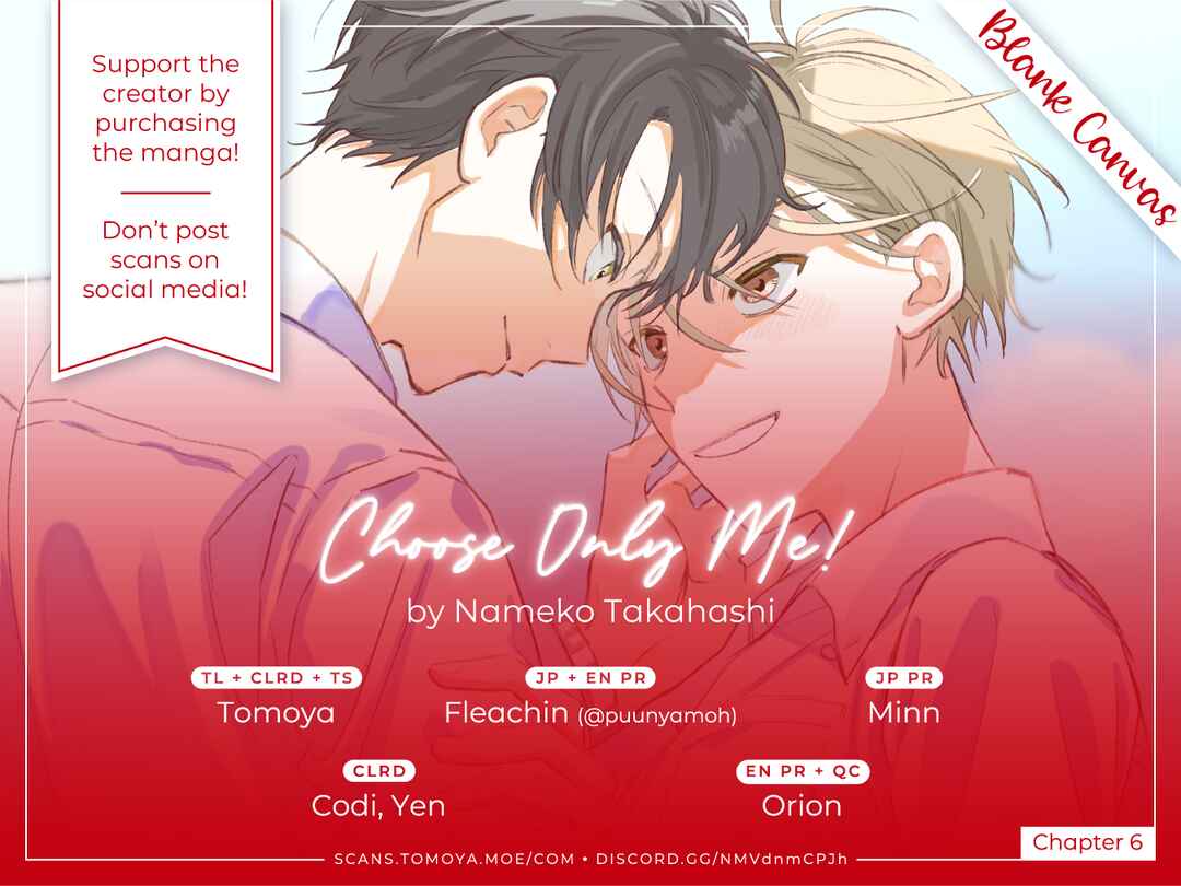 Page 1 Chapter 6 Choose Only Me!