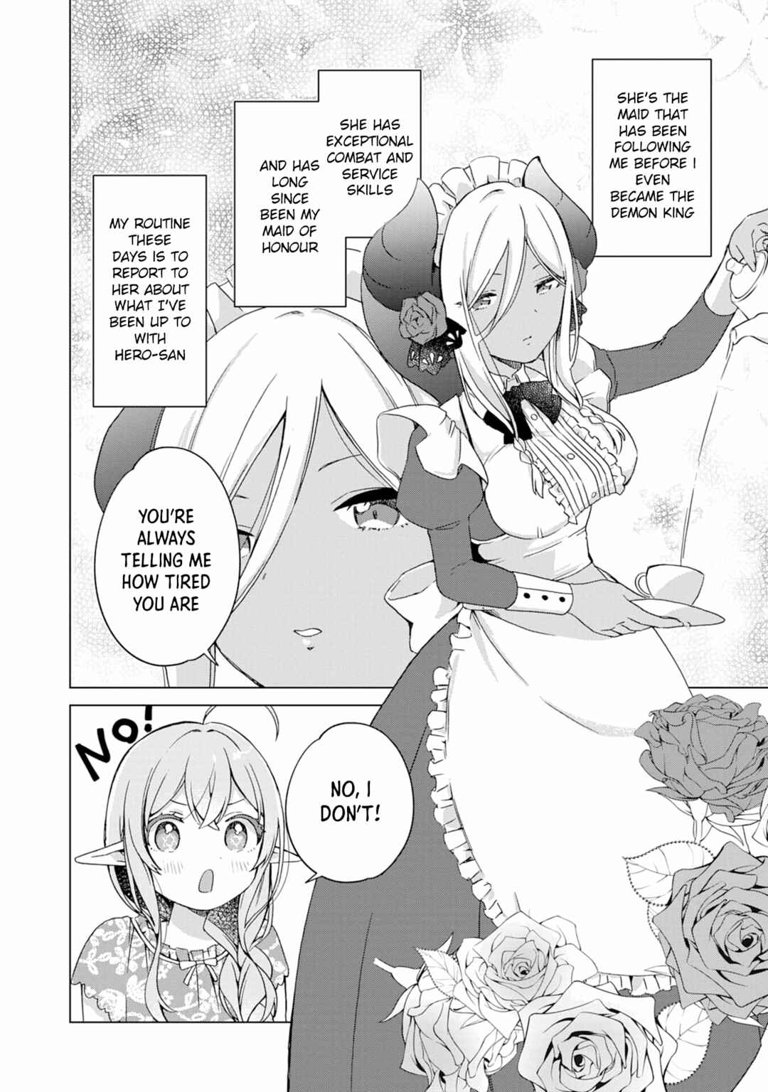 Page 5 Chapter 3 Hara Peko Maou to Horyo Yuusha! ~Maou ga Ore no Heya ni Meshi wo Gui ni Kurundaga~