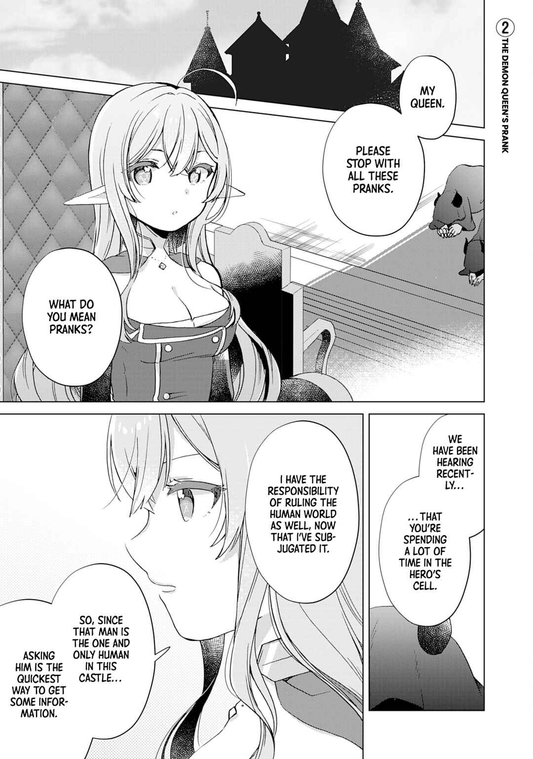 Page 10 Chapter 4 Hara Peko Maou to Horyo Yuusha! ~Maou ga Ore no Heya ni Meshi wo Gui ni Kurundaga~