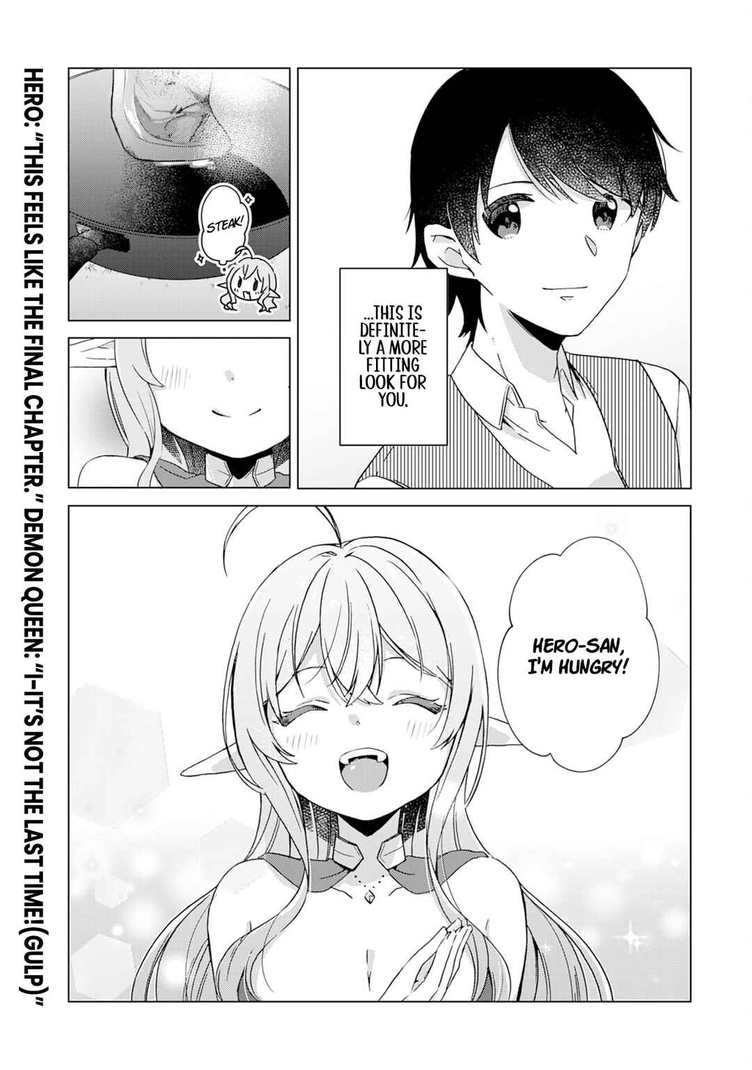 Page 33 Chapter 4 Hara Peko Maou to Horyo Yuusha! ~Maou ga Ore no Heya ni Meshi wo Gui ni Kurundaga~