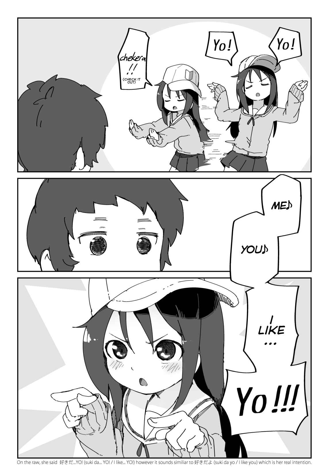 Page 1 Chapter Unknown_ebb2 A Girl Who Confesses With Rap She Just Learned