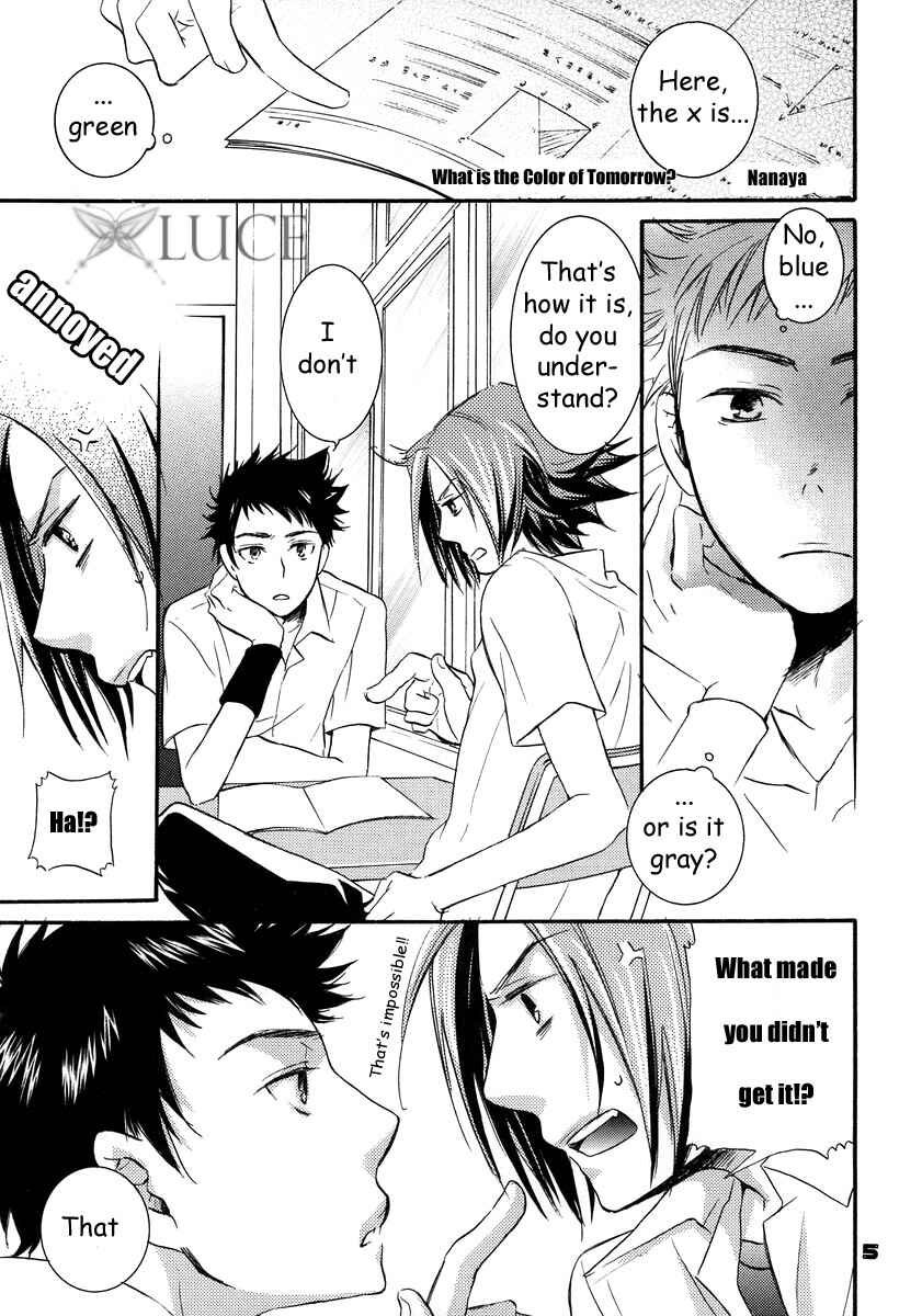 Page 4 Chapter Unknown_6aeb Katekyo Hitman Reborn! - Ashita wa Nani Iro (Doujinshi)