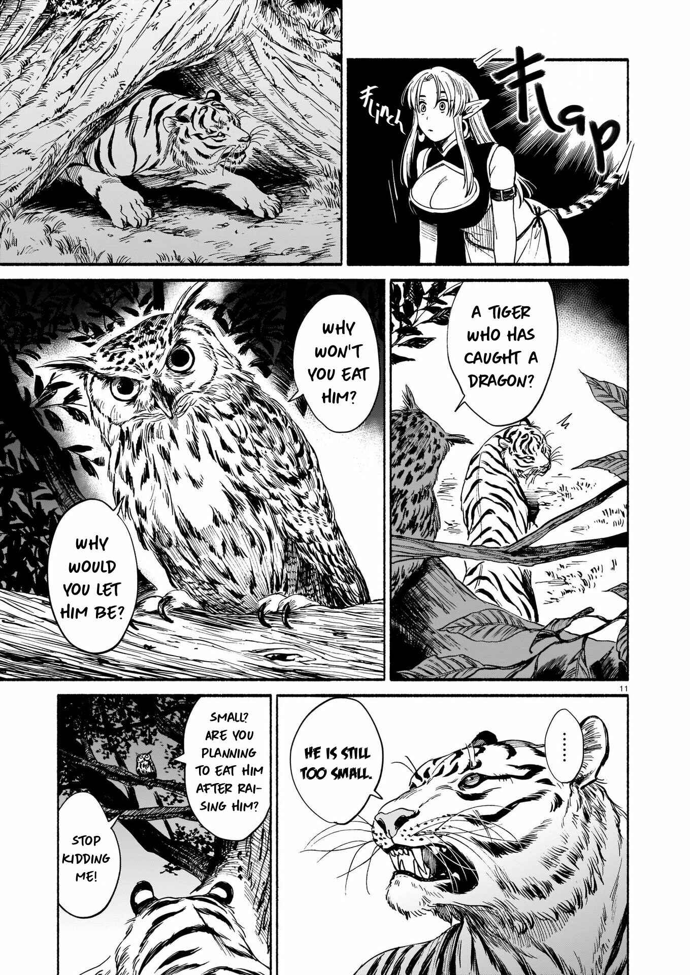 Page 12 Chapter 2 Tora wa Ryuu o Mada Tabenai.
