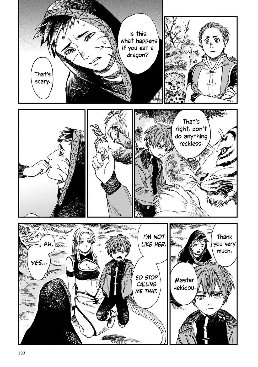 Page 8 Chapter 29 Tora wa Ryuu o Mada Tabenai.