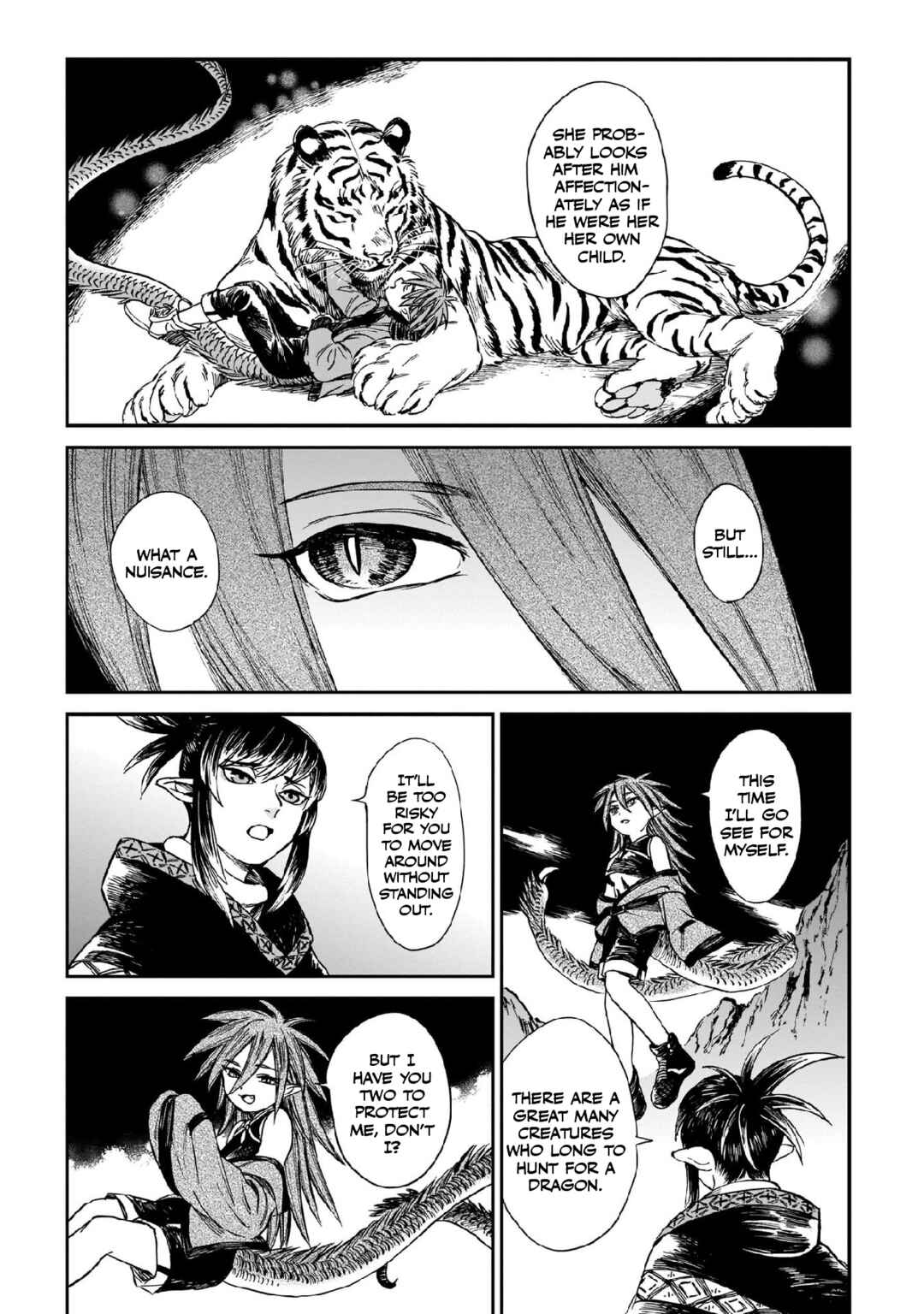 Page 13 Chapter 15 Tora wa Ryuu o Mada Tabenai.