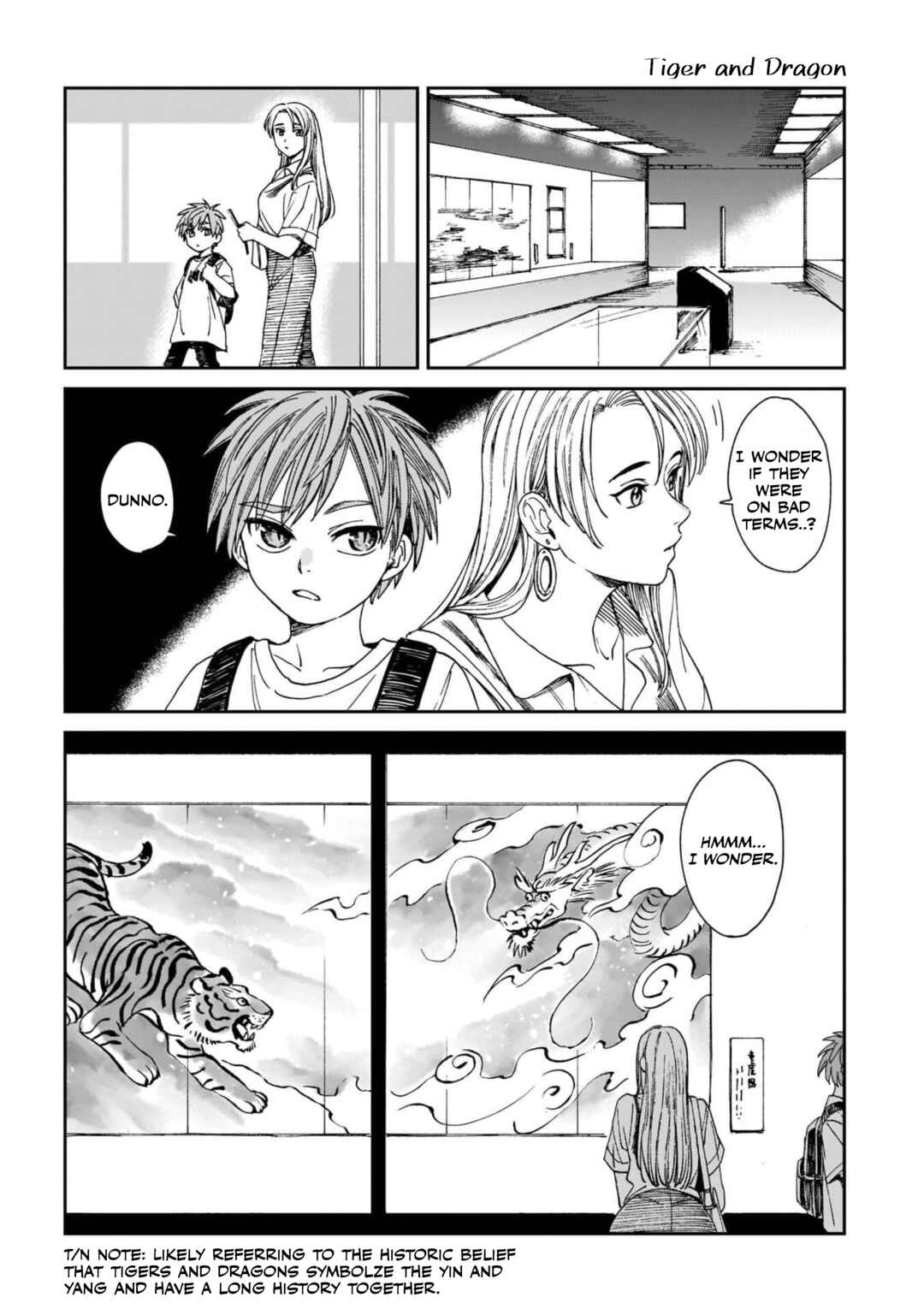 Page 4 Chapter 7.5 Tora wa Ryuu o Mada Tabenai.