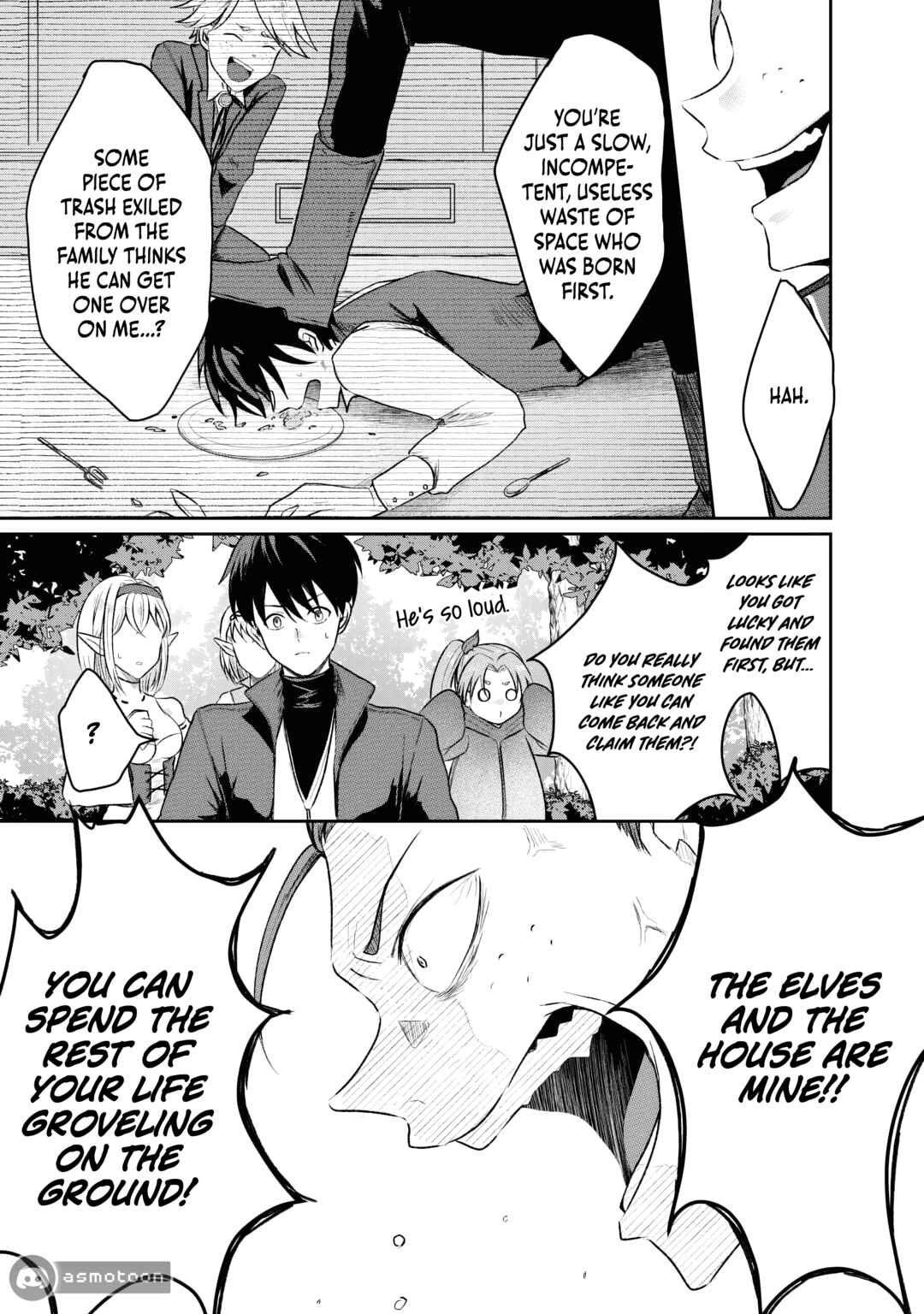 Page 11 Chapter 8 Sono Hen no Kusa demo Kuttoke to Tsuihou Sareta Munou Skill [Shokubutsugui] Mochi Tenseisha, Elf no Sato de Maboroshi no Shokubutsu wo Tabete Musou Suru