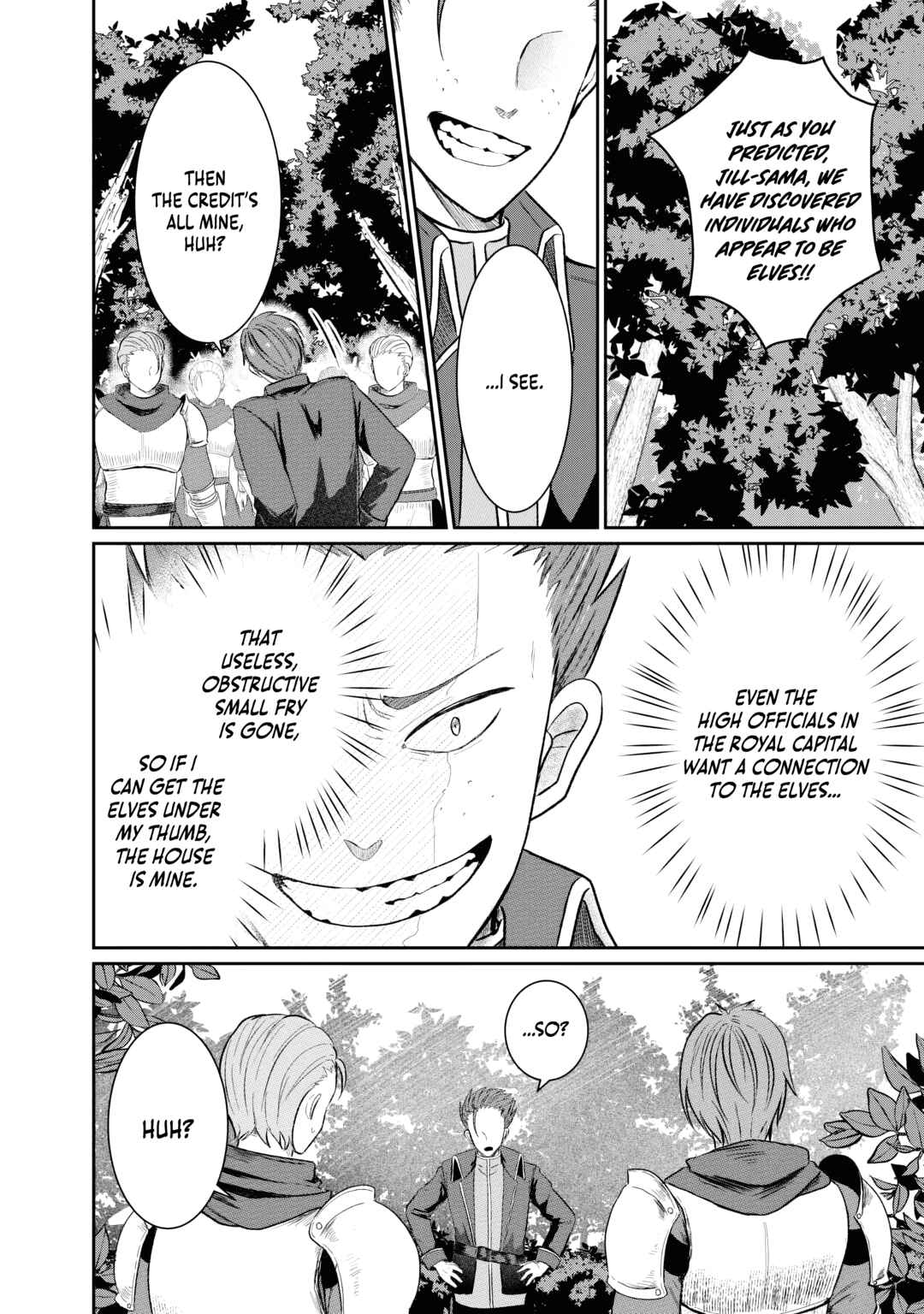 Page 6 Chapter 8 Sono Hen no Kusa demo Kuttoke to Tsuihou Sareta Munou Skill [Shokubutsugui] Mochi Tenseisha, Elf no Sato de Maboroshi no Shokubutsu wo Tabete Musou Suru