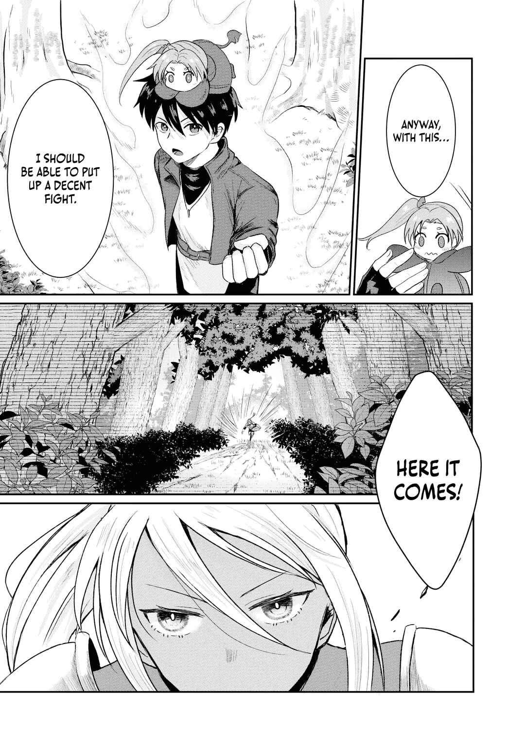 Page 16 Chapter 5 Sono Hen no Kusa demo Kuttoke to Tsuihou Sareta Munou Skill [Shokubutsugui] Mochi Tenseisha, Elf no Sato de Maboroshi no Shokubutsu wo Tabete Musou Suru