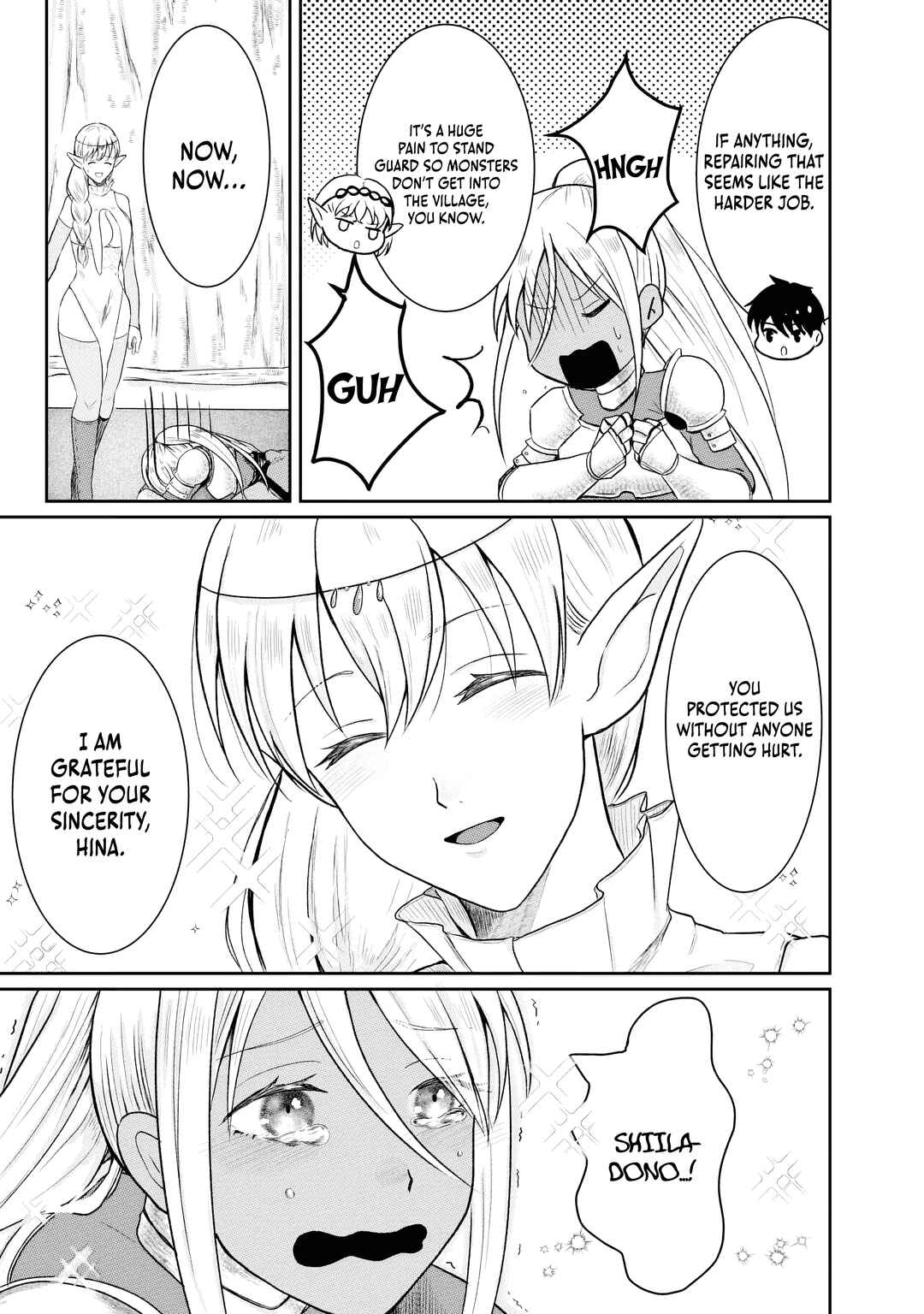 Page 4 Chapter 10 Sono Hen no Kusa demo Kuttoke to Tsuihou Sareta Munou Skill [Shokubutsugui] Mochi Tenseisha, Elf no Sato de Maboroshi no Shokubutsu wo Tabete Musou Suru