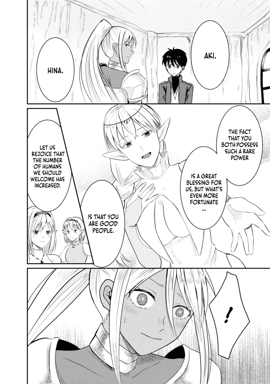 Page 11 Chapter 7 Sono Hen no Kusa demo Kuttoke to Tsuihou Sareta Munou Skill [Shokubutsugui] Mochi Tenseisha, Elf no Sato de Maboroshi no Shokubutsu wo Tabete Musou Suru