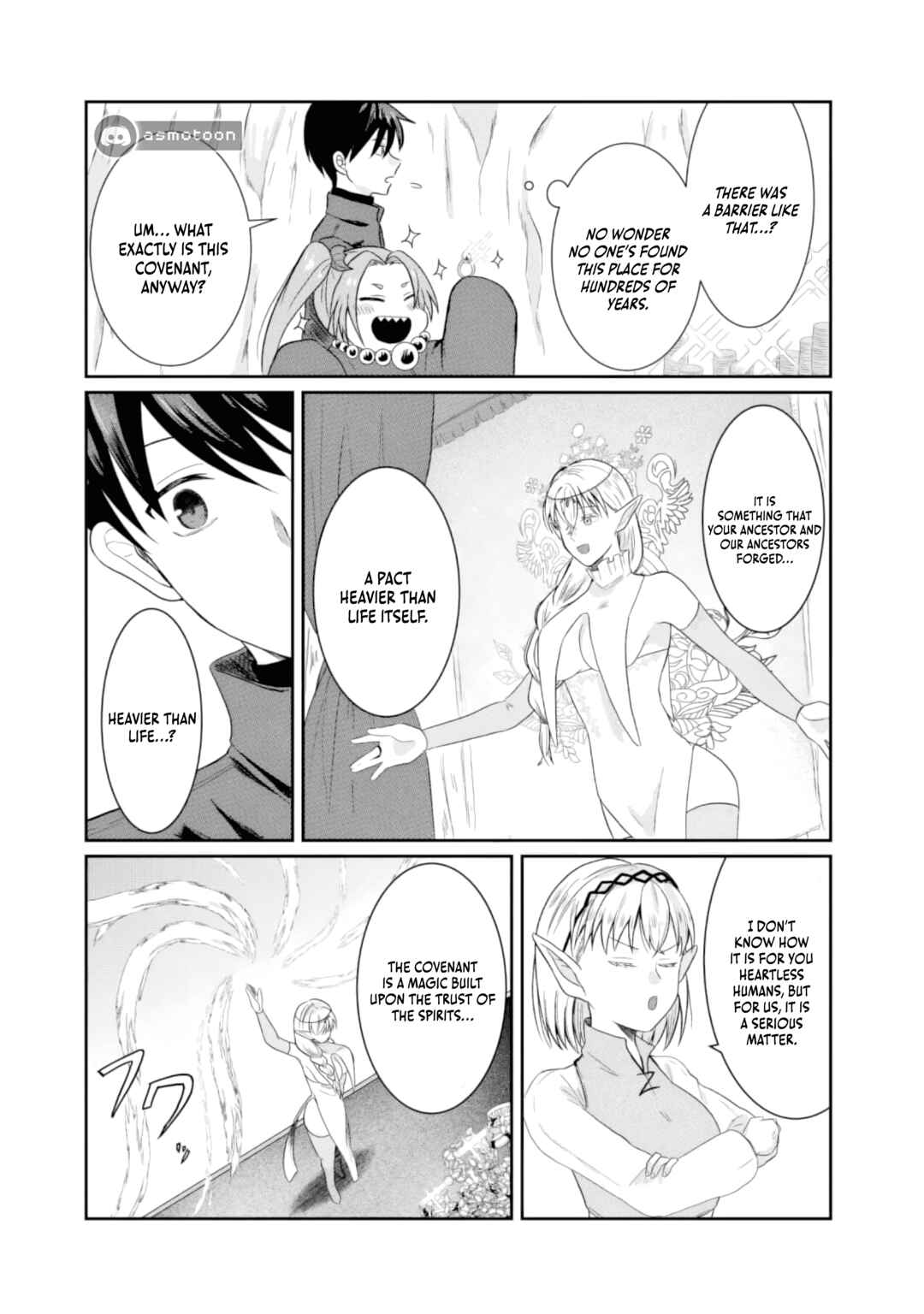 Page 26 Chapter 2 Sono Hen no Kusa demo Kuttoke to Tsuihou Sareta Munou Skill [Shokubutsugui] Mochi Tenseisha, Elf no Sato de Maboroshi no Shokubutsu wo Tabete Musou Suru