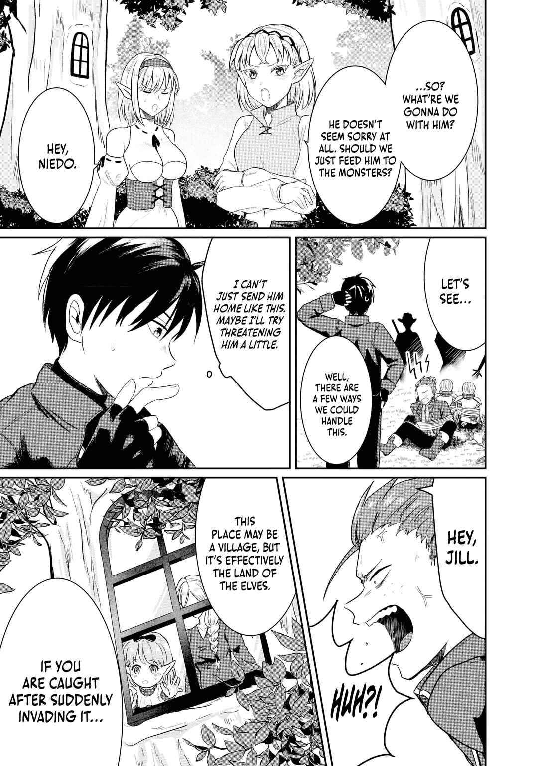 Page 9 Chapter 9 Sono Hen no Kusa demo Kuttoke to Tsuihou Sareta Munou Skill [Shokubutsugui] Mochi Tenseisha, Elf no Sato de Maboroshi no Shokubutsu wo Tabete Musou Suru