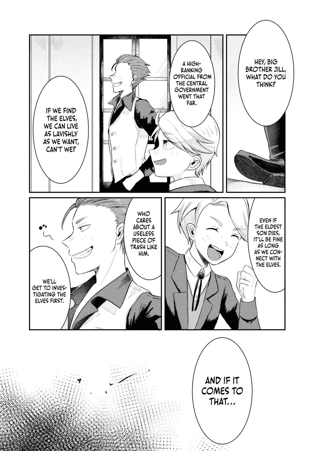 Page 10 Chapter 3 Sono Hen no Kusa demo Kuttoke to Tsuihou Sareta Munou Skill [Shokubutsugui] Mochi Tenseisha, Elf no Sato de Maboroshi no Shokubutsu wo Tabete Musou Suru