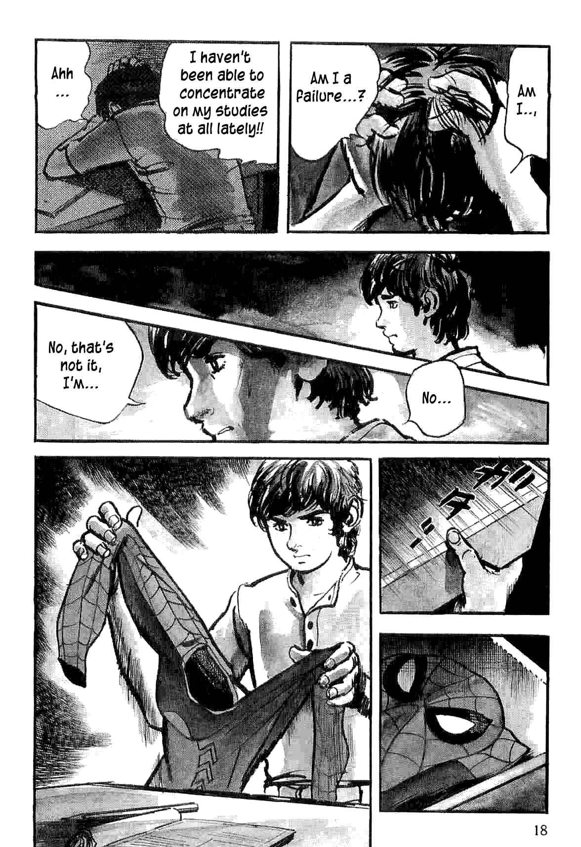 Page 22 Chapter 8 Spider-Man: The Manga