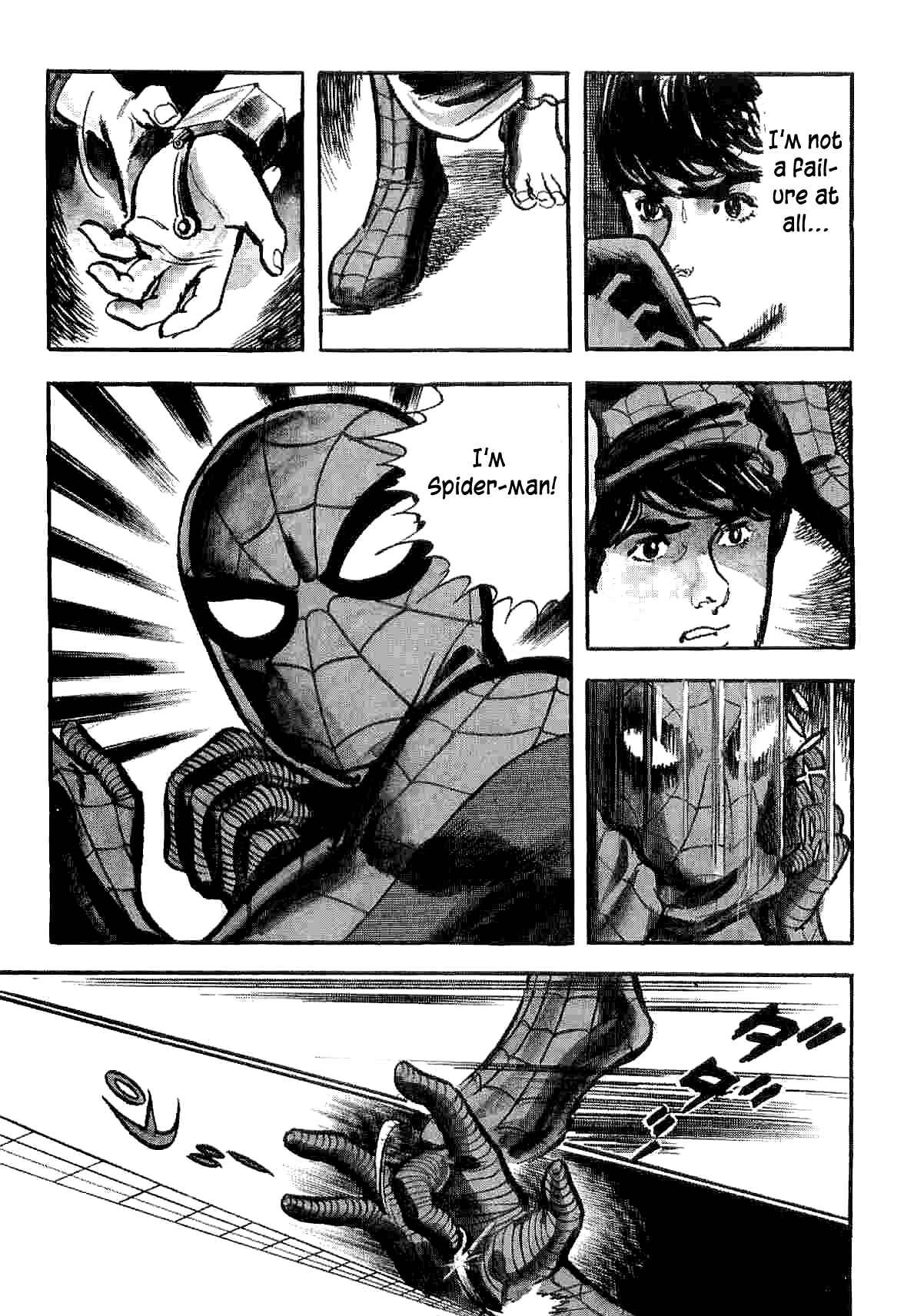 Page 23 Chapter 8 Spider-Man: The Manga