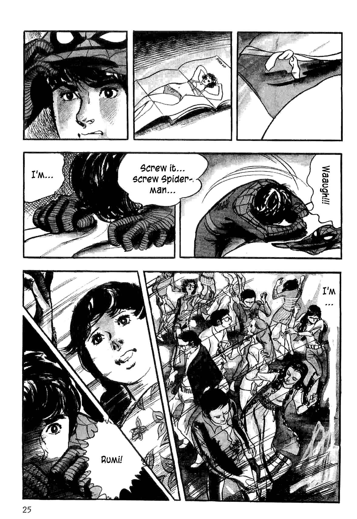 Page 28 Chapter 8 Spider-Man: The Manga