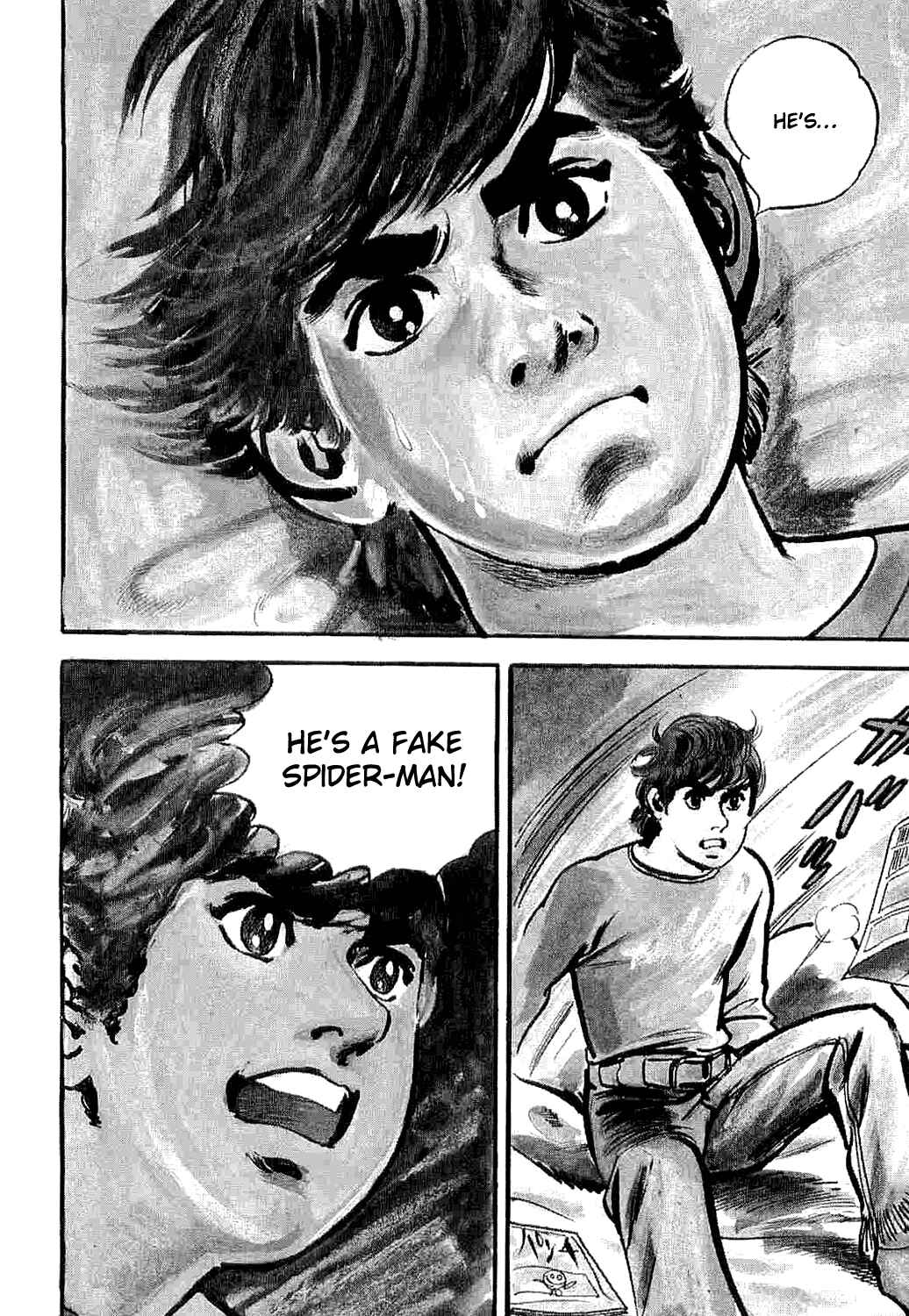 Page 11 Chapter 4 Spider-Man: The Manga