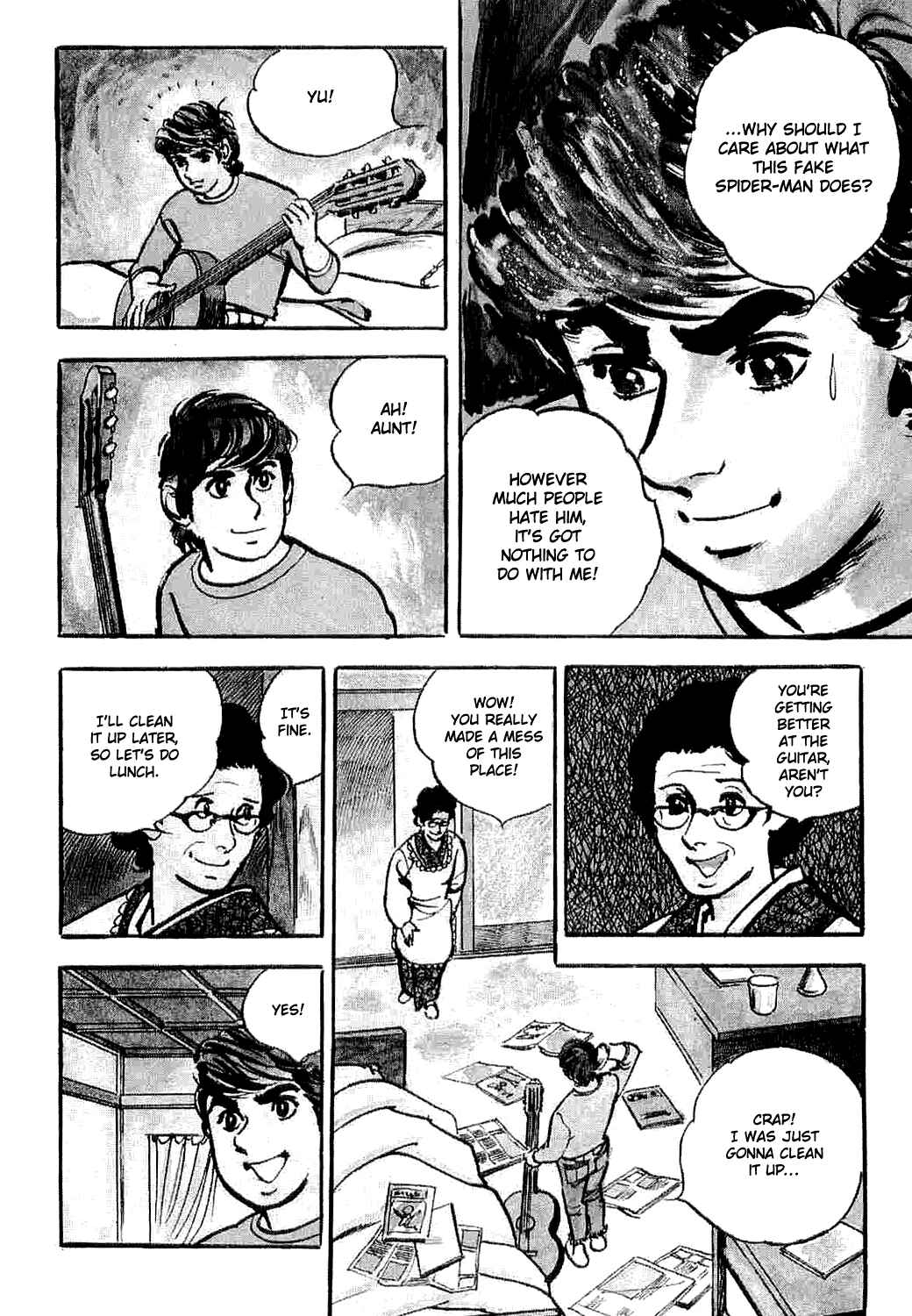 Page 15 Chapter 4 Spider-Man: The Manga