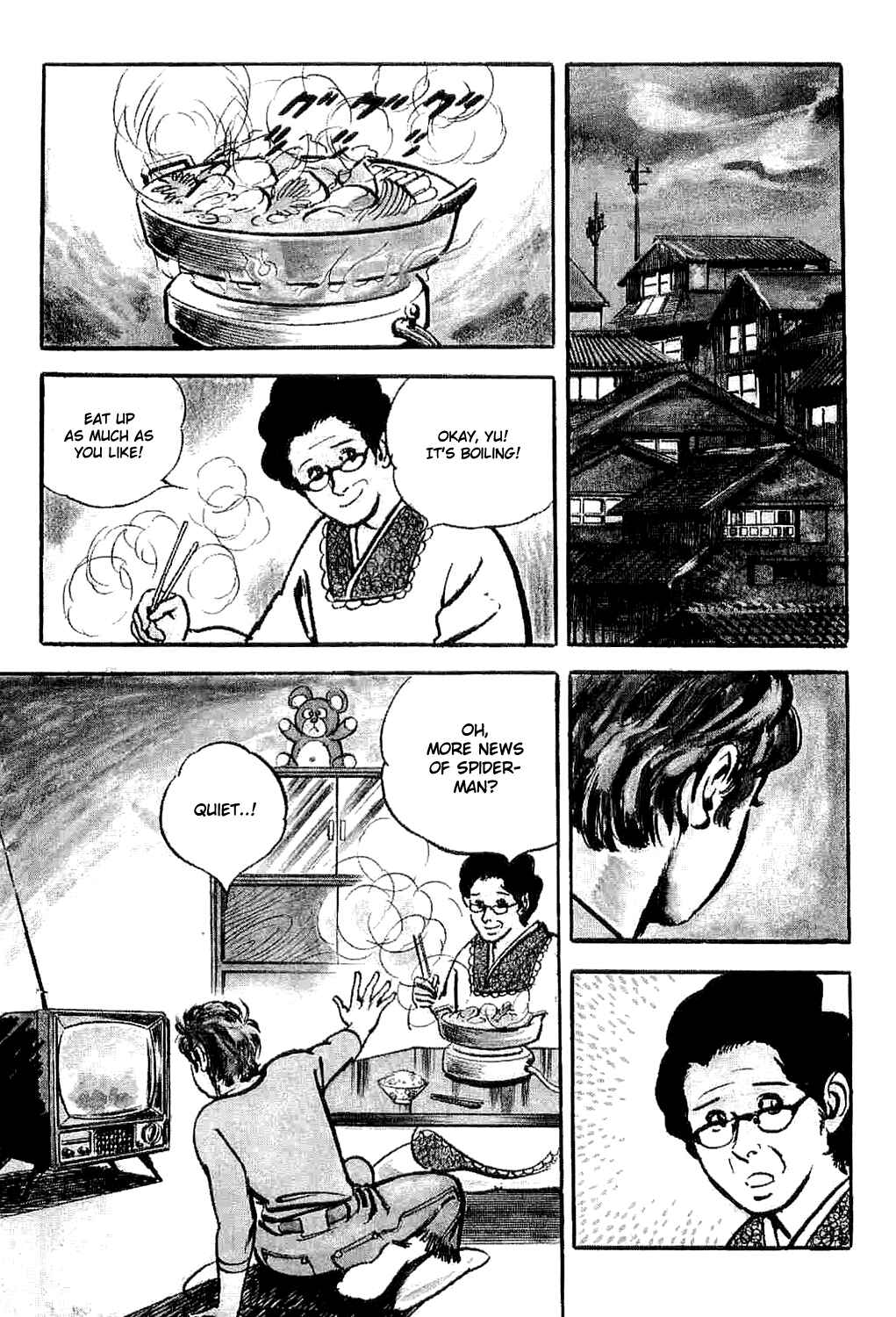 Page 16 Chapter 4 Spider-Man: The Manga