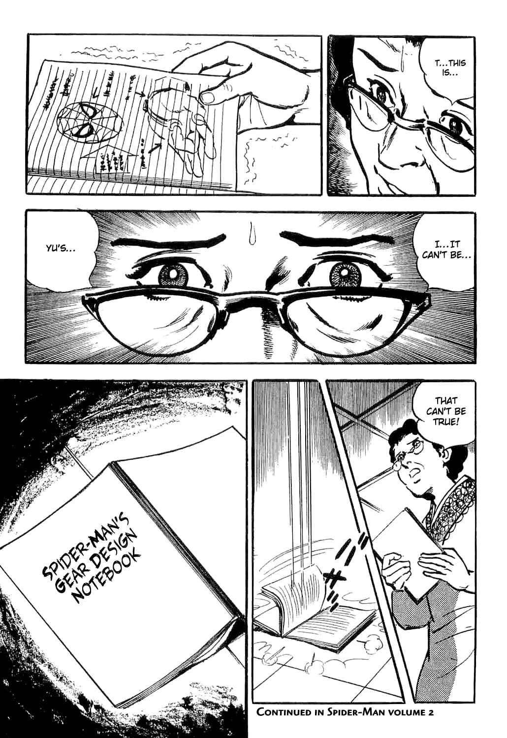 Page 35 Chapter 4 Spider-Man: The Manga