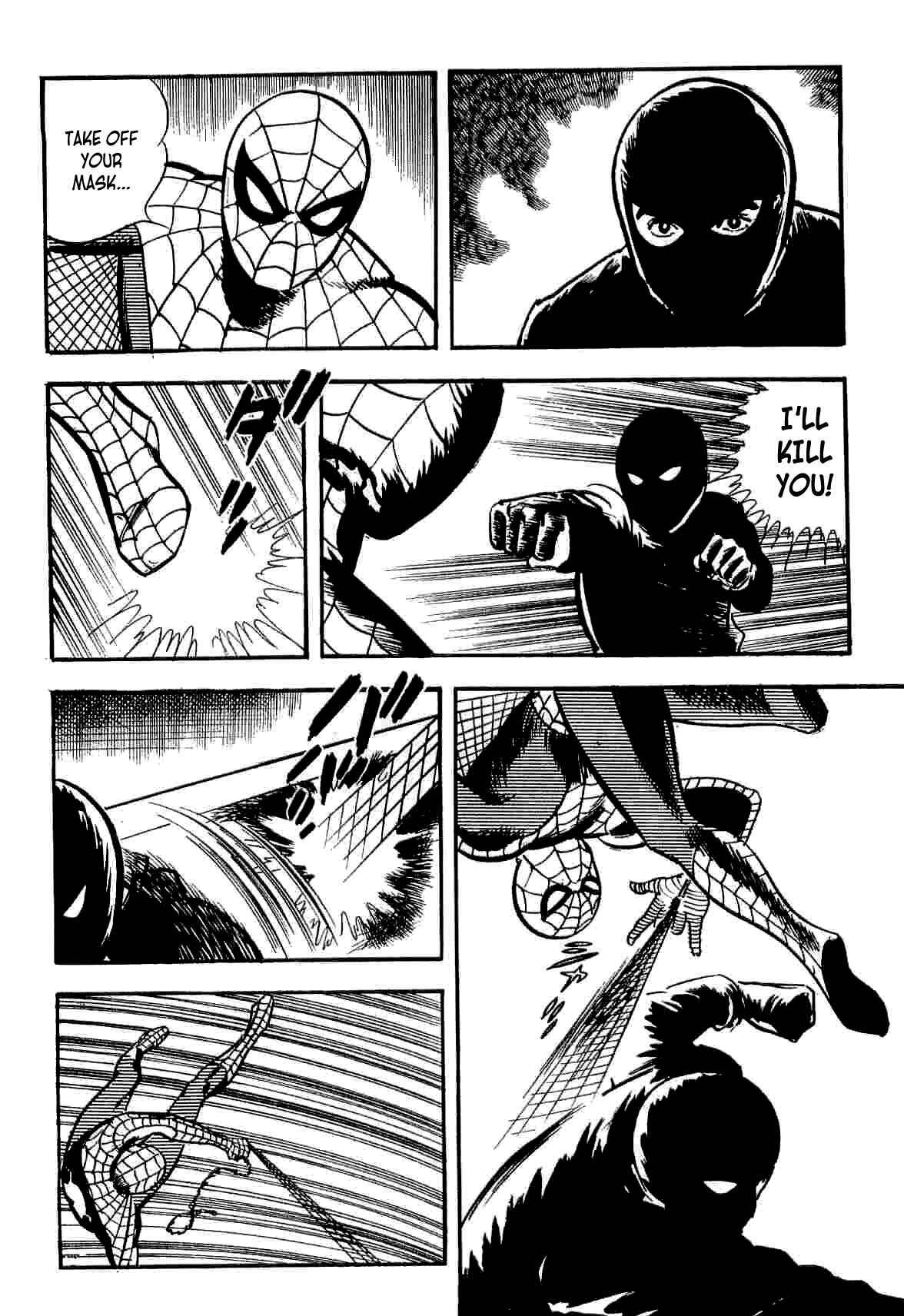Page 110 Chapter 12 Spider-Man: The Manga