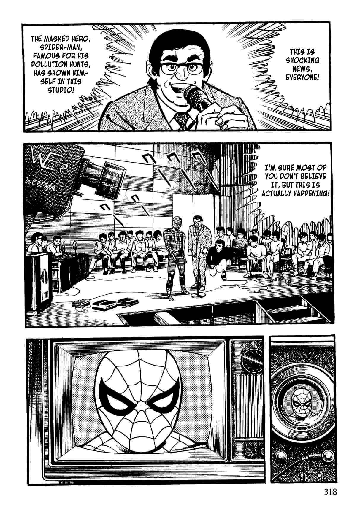 Page 127 Chapter 12 Spider-Man: The Manga