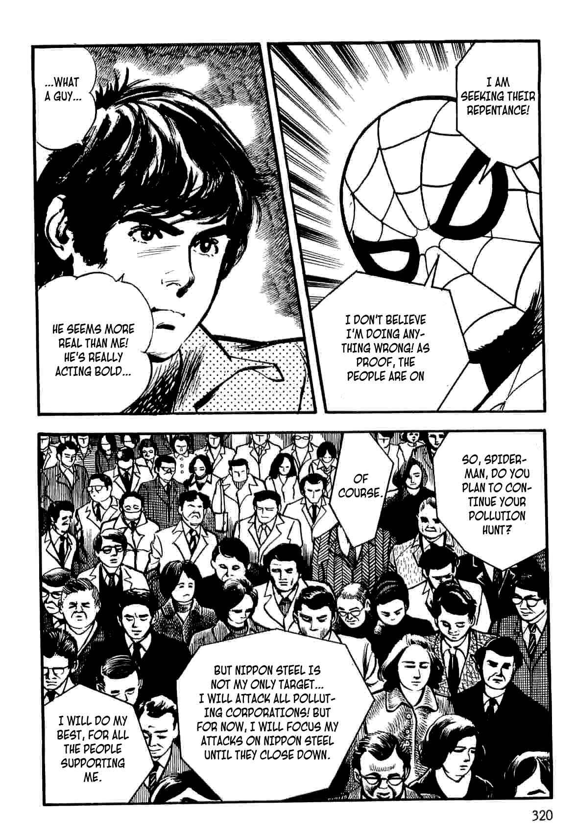 Page 129 Chapter 12 Spider-Man: The Manga