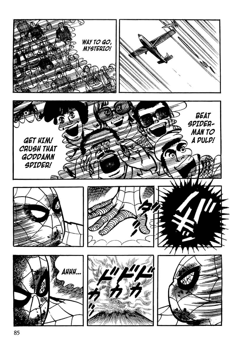 Page 85 Chapter 5 Spider-Man: The Manga