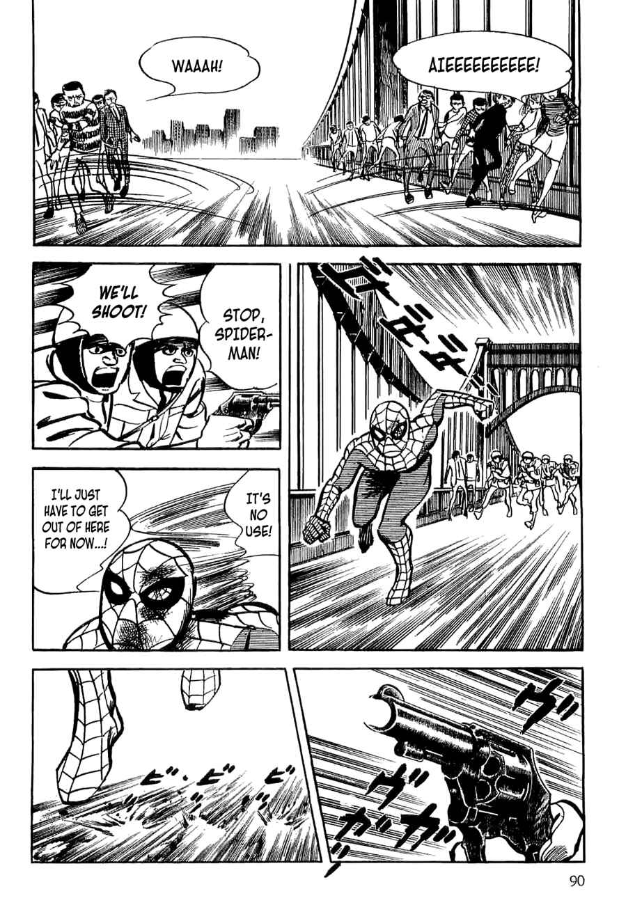 Page 90 Chapter 5 Spider-Man: The Manga