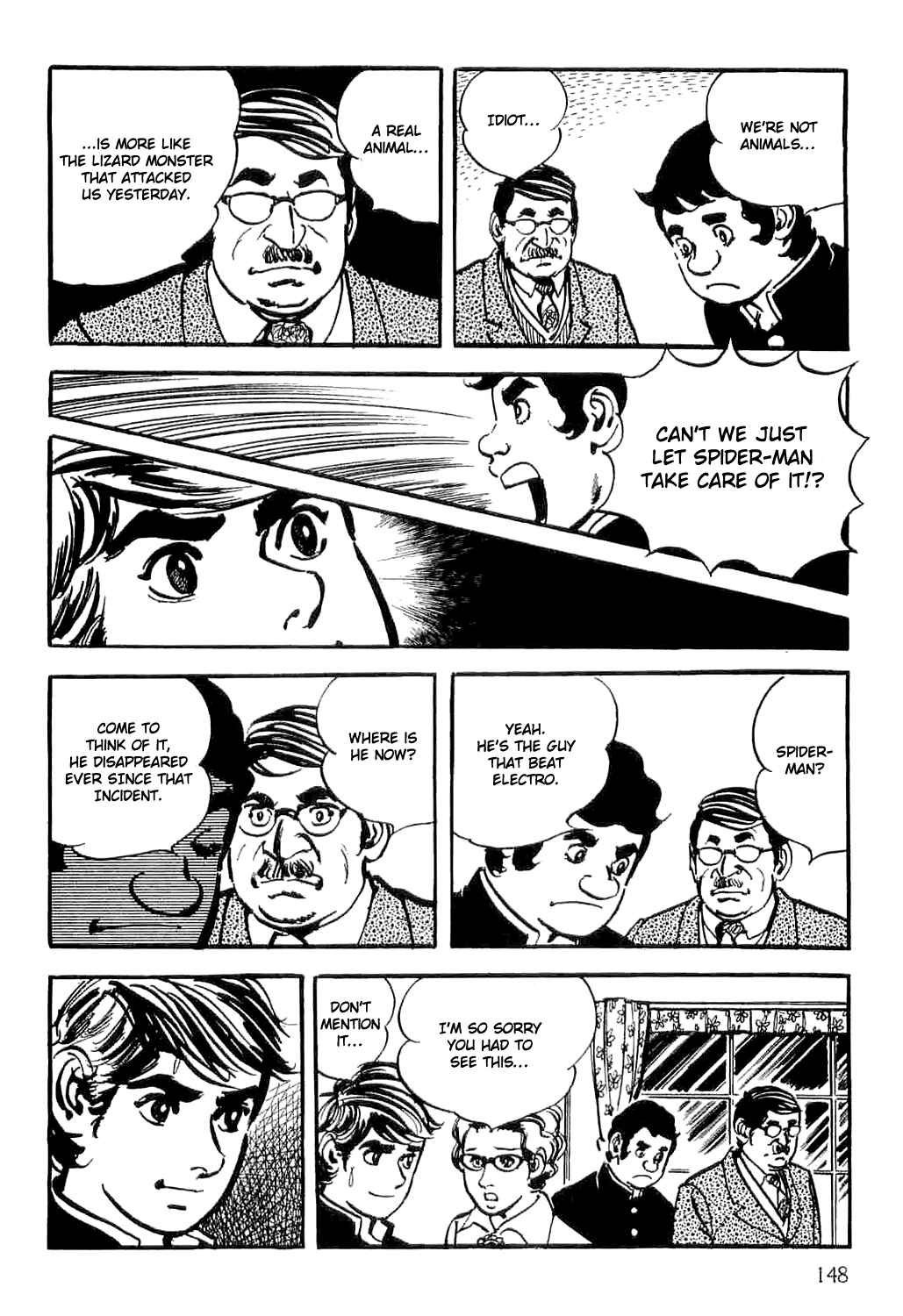 Page 31 Chapter 2 Spider-Man: The Manga