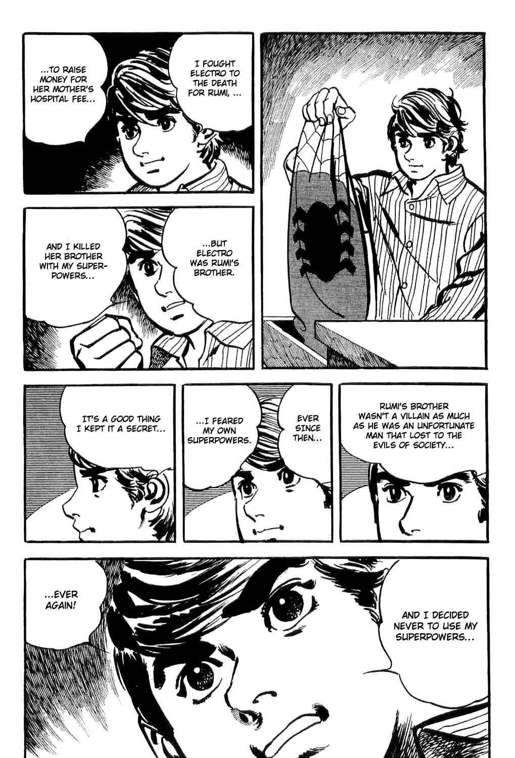 Page 35 Chapter 2 Spider-Man: The Manga