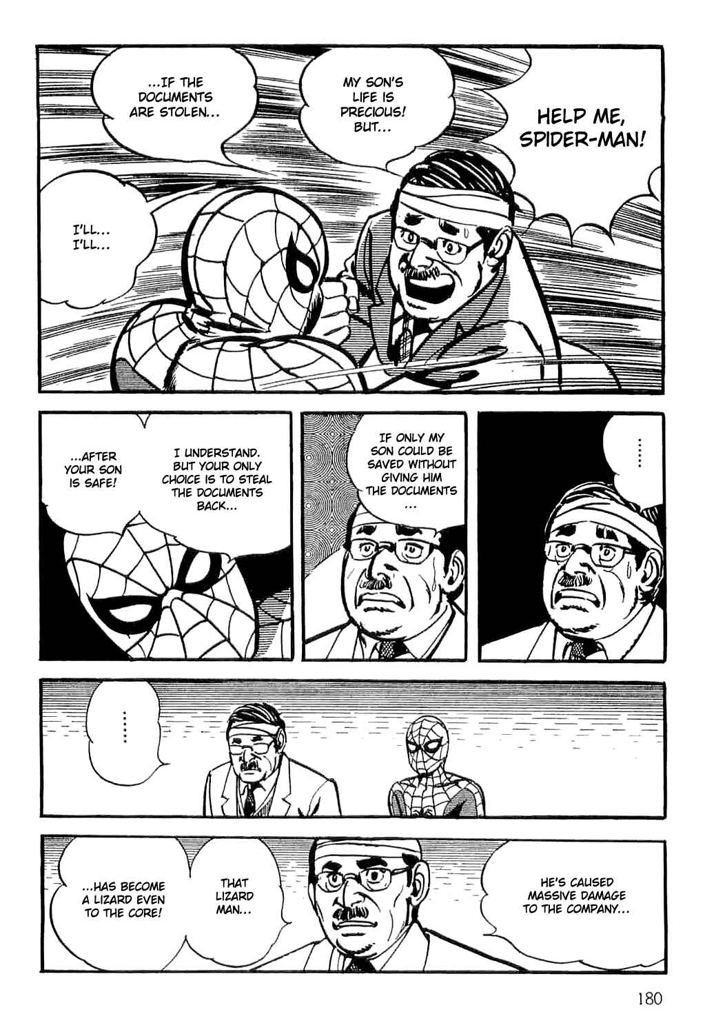 Page 61 Chapter 2 Spider-Man: The Manga