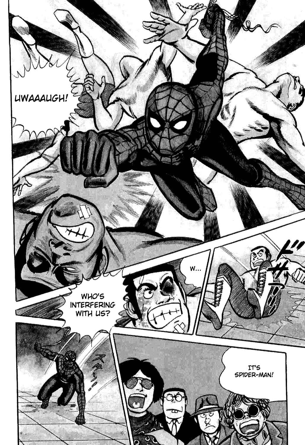 Page 10 Chapter 3 Spider-Man: The Manga