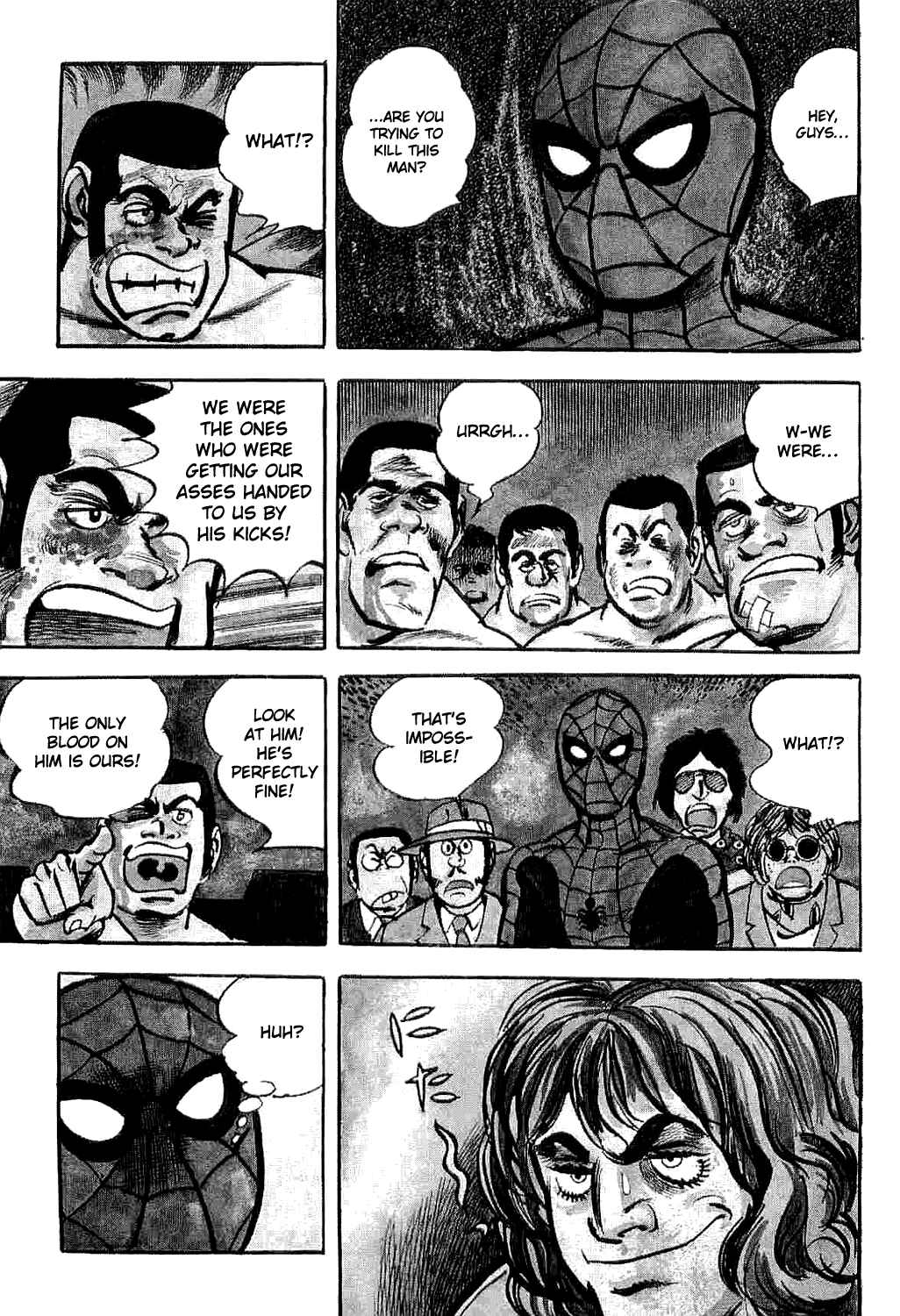 Page 11 Chapter 3 Spider-Man: The Manga