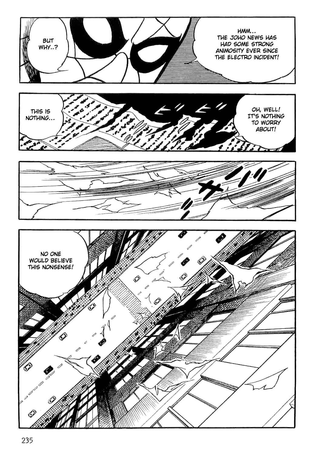 Page 23 Chapter 3 Spider-Man: The Manga