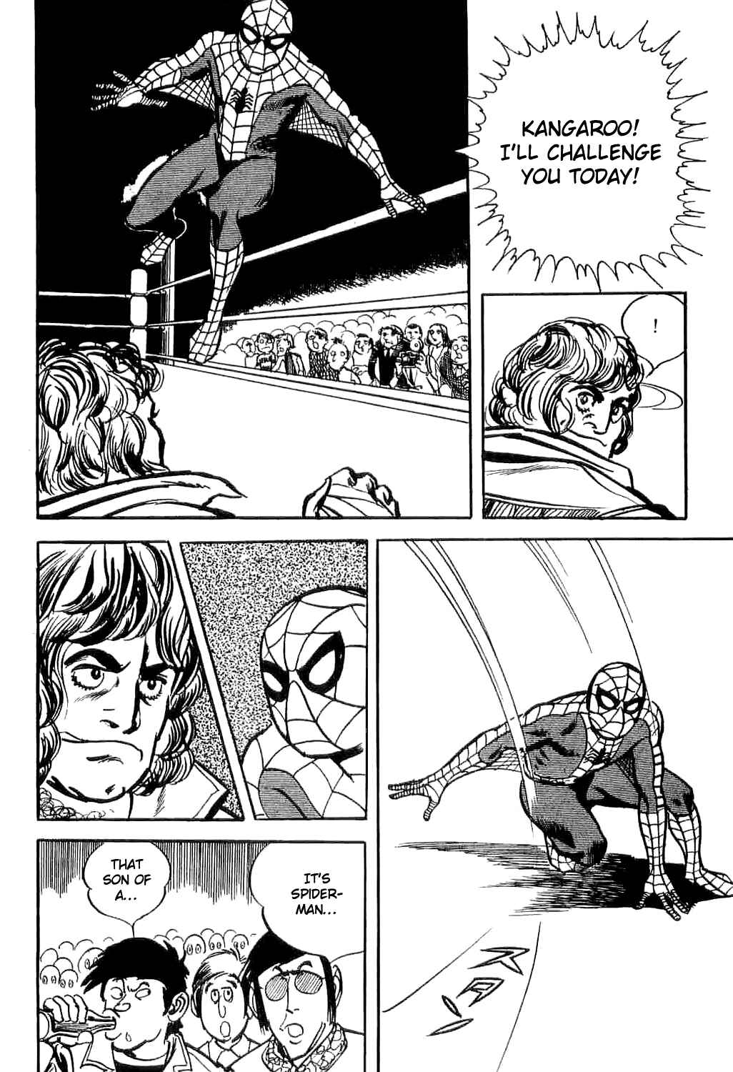 Page 28 Chapter 3 Spider-Man: The Manga